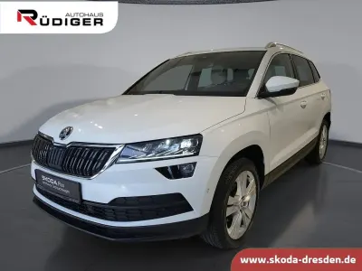 Gebraucht Skoda Karoq Style 150 PS (110 kW) 2019 Weiß SUV