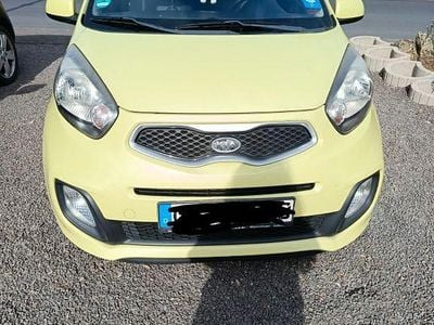 Gebraucht Kia Picanto Attract 69 PS (50 kW) 2012 Grün Kleinwagen