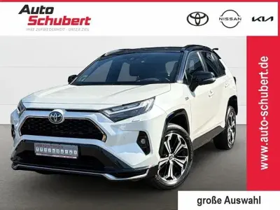 Gebraucht Toyota RAV4 Hybrid Plus 306 PS (225 kW) 2021 Weiss SUV