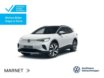 Gebraucht VW ID.4 Pro 210 kW (286 PS) 2025 Gletscherweiß metallic/schwarz SUV