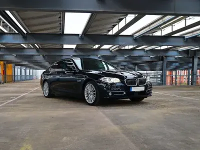 Brugt BMW 530 Luxury Line 258 HK (189 kW) 2015 Sort Sedan