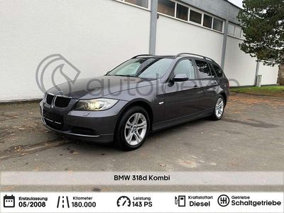 Gebraucht BMW 318 143 PS (105 kW) 2008 Sparkling graphite metallic Kombi