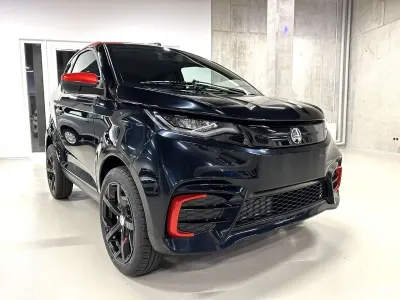 Nuova Aixam AMBITION Sport 2026 Rosso Utilitaria