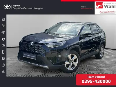 Gebraucht Toyota RAV4 Hybrid Lounge 222 PS (163 kW) 2019 Schwarz SUV