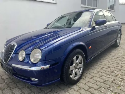 Second-hand Jaguar S-Type Executive 238 CP (175 kW) 2003 Albastru Berlinǎ