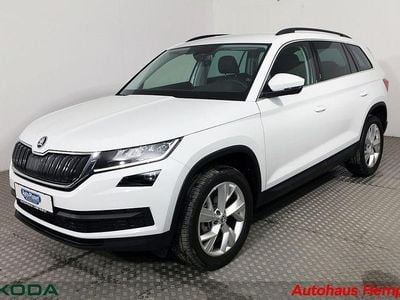 Moonweiß perleffekt (metallic) Gebraucht 2018 Skoda Kodiaq Ambition SUV | 23.990 € (Fairer Preis)