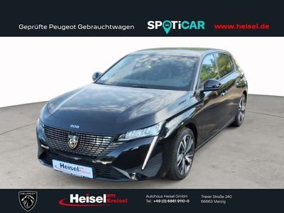 Gebraucht Peugeot 308 Allure 131 PS (96 kW) 2024 Schwarz Limousine
