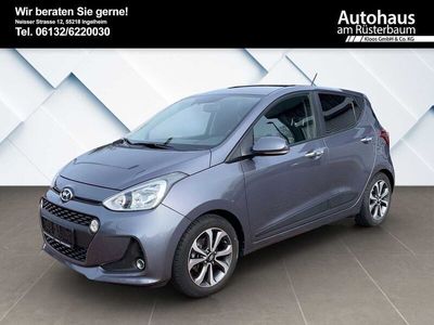 gebraucht Hyundai i10 Style 1.2 SHZ LenkradHZG Keyless Alarm Temp Berganfahrass. GA Speedlimiter