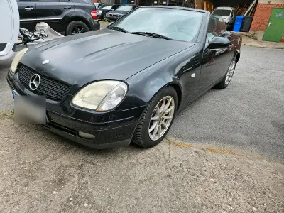 Gebraucht Mercedes SLK200 136 PS (100 kW) 1998 Schwarz Cabrio