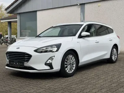 Brugt Ford Focus Titanium 150 HK (110 kW) 2020 Hvid Stationcar