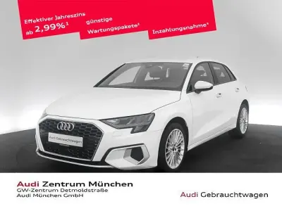 Używany Audi A3 Advanced 110 KM (80 kW) 2024 Biały Sedan/Limuzyna