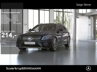 Gebraucht Mercedes C300 AMG 245 PS (180 kW) 2020 Schwarz Limousine