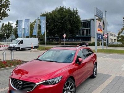 Usata Mazda 6 Nakama Intense 175 CV (128 kW) 2017 Rosso Station wagon