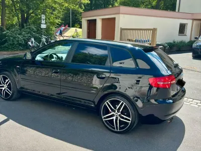 Używany Audi A3 S-Line 125 KM (91 kW) 2010 Czarny Hatchback