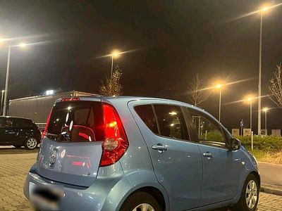 Gebraucht Opel Agila 2008 Blau Kleinwagen