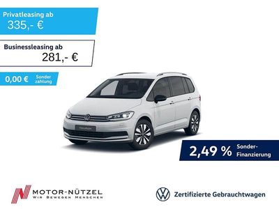 Pure white Gebraucht 2025 VW Touran Goal Van / Kleinbus | 34.230 € (Fairer Preis)