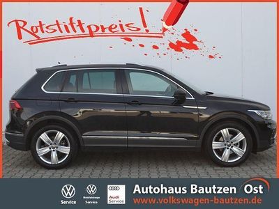 Gebraucht VW Tiguan Elegance 150 PS (110 kW) 2021 Deep black perleffekt SUV