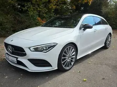 Gebraucht Mercedes CLA250 AMG 224 PS (164 kW) 2021 Weiß Coupé