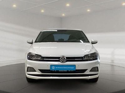 Gebraucht VW Polo Comfortline 75 PS (55 kW) 2018 Weiß Kleinwagen