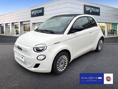 Neu Fiat 500e Red 86 kW (118 PS) 2025 Weiß Cabrio