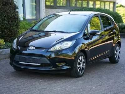 Gebraucht Ford Fiesta Titanium 82 PS (60 kW) 2009 Schwarz Kleinwagen