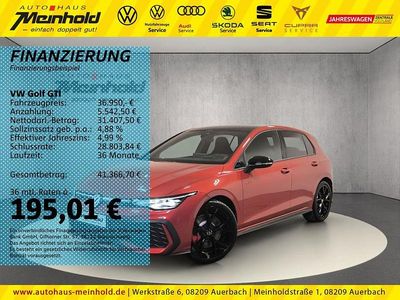 Ny VW Golf VIII Style 265 HK (194 kW) 2025 Rød Sedan