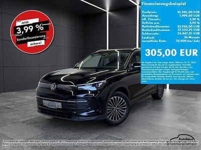 Grenadillschwarz (schwarz) Gebraucht 2025 VW Tiguan Goal SUV | 35.945 € (Superpreis)
