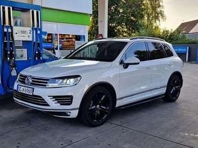 Gebraucht VW Touareg Terrain Tech 262 PS (192 kW) 2018 Weiß SUV
