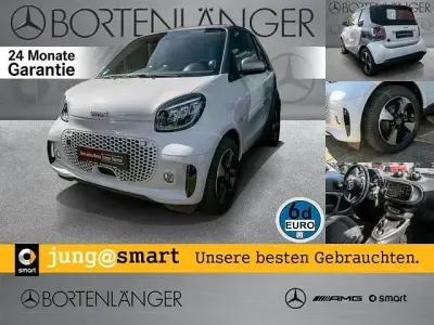 Second-hand Smart ForTwo Electric Drive Exclusive 60 kW (82 CP) 2024 Alb Cabrio
