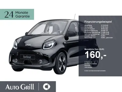 Gebraucht Smart ForFour Electric Drive 60 kW (82 PS) 2022 Karosserie in black Limousine