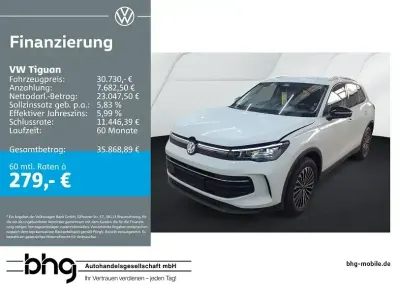 Gebraucht VW Tiguan Life 131 PS (96 kW) 2025 Weiß SUV