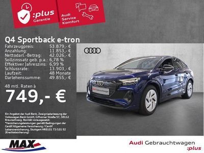 gebraucht Audi Q4 Sportback e-tron e-tron S LINE MATRIX-LED+SONOS+AHK+