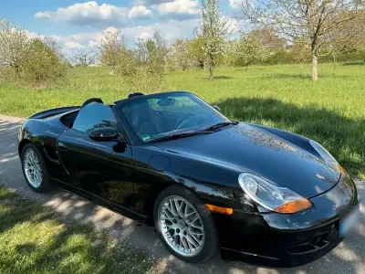 Gebraucht Porsche 986 Boxster 204 PS (150 kW) 1998 Schwarz Cabrio