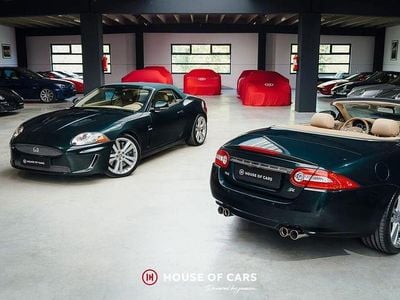 Usata Jaguar XKR 510 CV (375 kW) 2009 Verde Cabrio