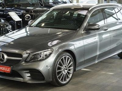 Usata Mercedes C220 AMG 194 CV (142 kW) 2020 Grigio Berlina