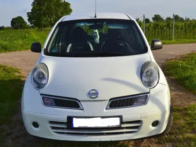 Gebraucht Nissan Micra 65 PS (47 kW) 2009 Weiß Kleinwagen