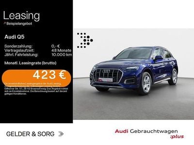 Second-hand Audi Q5 Advanced Plus 204 CP (150 kW) 2022 Albastru SUV