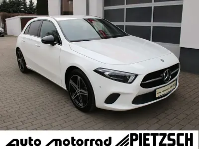 Brugt Mercedes A200 Progressive 163 HK (119 kW) 2019 Hvid Sedan