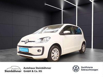 Weiß Gebraucht 2022 VW up! move up! Kleinwagen | 11.735 € (Fairer Preis)