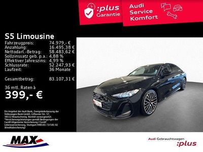 Gebraucht Audi S5 Ambiente 367 PS (269 kW) 2025 Mythosschwarz metallic Limousine