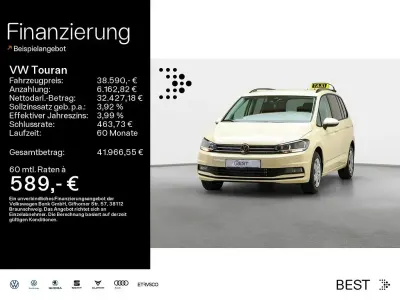 Neu VW Touran 150 PS (110 kW) 2026 Hellelfenbein Van / Kleinbus