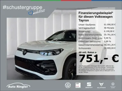 Neu VW Tayron R-line 193 PS (141 kW) 2026 Weiss SUV