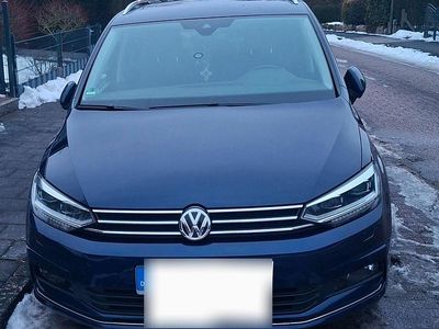 Gebraucht VW Touran Sound 150 PS (110 kW) 2018 Schwarz Van / Kleinbus