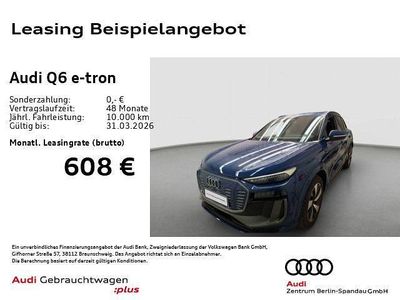 Gebraucht Audi Q6 e-tron S-Line 284 kW (387 PS) 2024 Blau SUV