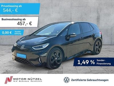 Gebraucht VW ID.3 GTX 210 kW (286 PS) 2025 Schwarz Kleinwagen
