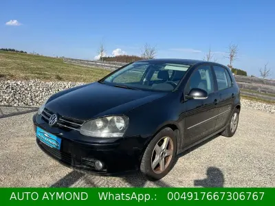 Gebraucht VW Golf VI Black Edition 105 PS (77 kW) 2008 Schwarz Kleinwagen