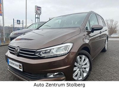 Braun Gebraucht 2017 VW Touran Highline Van / Kleinbus | 18.490 € (Superpreis)