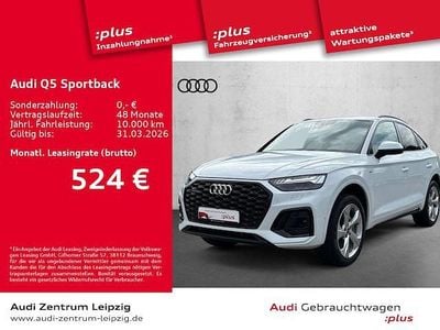 Weiß Gebraucht 2024 Audi Q5 Sportback S-Line SUV | 47.770 € (Guter Preis)