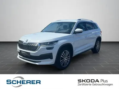 Gebraucht Skoda Kodiaq LAURIN & KLEMENT 150 PS (110 kW) 2023 Moonweiß perleffekt (metallic) SUV
