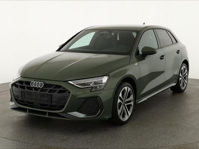 Neu Audi A3 S-Line 2025 Distrikt grün metallic
